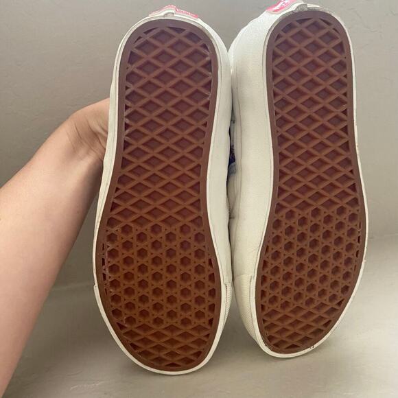 Vans Authentic 44 DX Positivity Patchwork Womens Size 5 Shoe Sneakers White - Picture 5 of 8